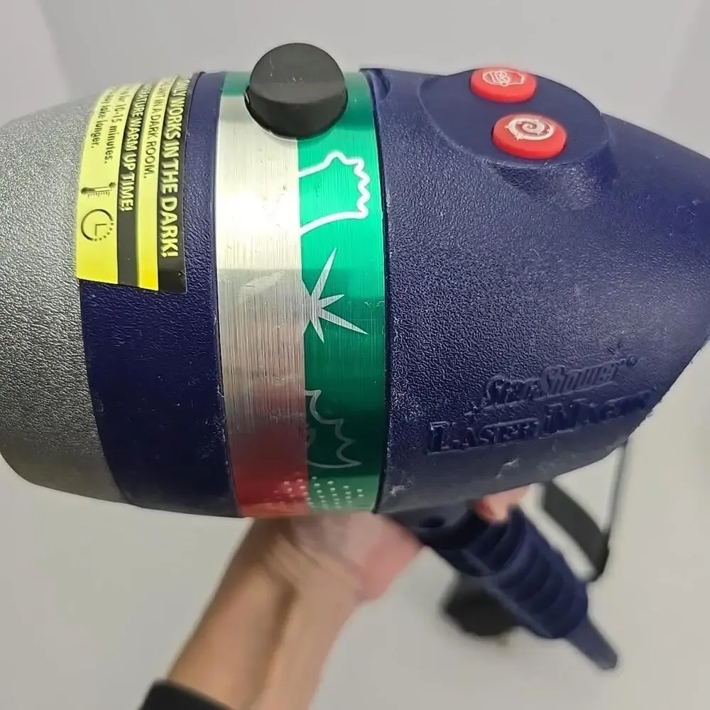Star Shower Red and Green Laser Light Projectors with Stakes TESTED